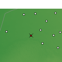 Nearby Forecast Locations - Pilibanga - Map