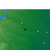 Nearby Forecast Locations - Sonamukhi - Map