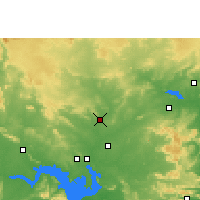 Nearby Forecast Locations - Sundergarh - Map