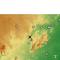 Nearby Forecast Locations - Vaniyambadi - Map