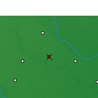 Nearby Forecast Locations - Zaidpur - Map