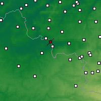 Nearby Forecast Locations - Bernissart - Map