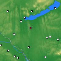 Nearby Forecast Locations - Marcali - Map