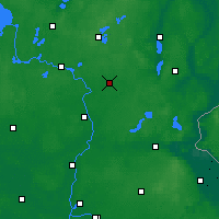 Nearby Forecast Locations - Templin - Map