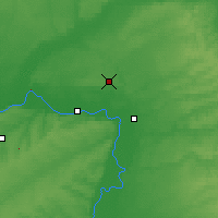 Nearby Forecast Locations - Sibirsky - Map