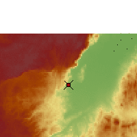 Nearby Forecast Locations - Mlimba - Map