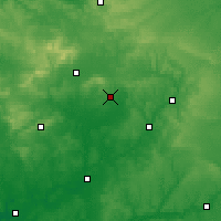 Nearby Forecast Locations - Mamers - Map