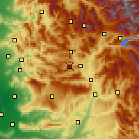 Nearby Forecast Locations - Orpierre - Map