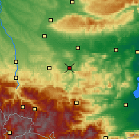 Nearby Forecast Locations - Limoux - Map