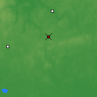 Nearby Forecast Locations - Nyasvizh - Map