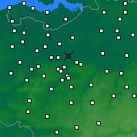 Nearby Forecast Locations - Dendermonde - Map