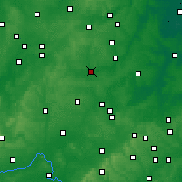 Nearby Forecast Locations - Northampton - Map