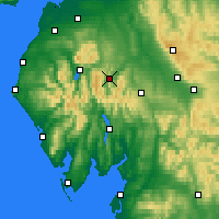 Nearby Forecast Locations - Ullswater - Map