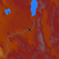 Nearby Forecast Locations - Alturas - Map