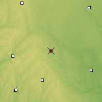 Nearby Forecast Locations - Carroll - Map