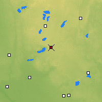 Nearby Forecast Locations - Glenwood - Map