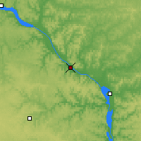Nearby Forecast Locations - Winona - Map