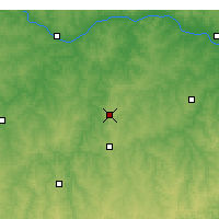 Nearby Forecast Locations - Vichy - Map