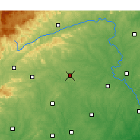 Nearby Forecast Locations - Statesville - Map