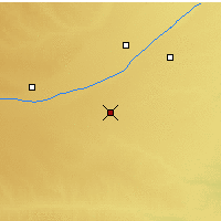 Nearby Forecast Locations - Hastings - Map