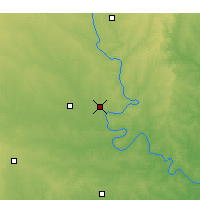 Nearby Forecast Locations - Ponca - Map