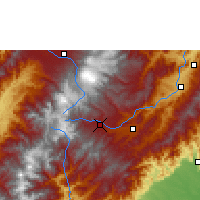 Nearby Forecast Locations - San Agustín - Map