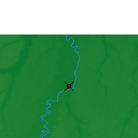 Nearby Forecast Locations - Canutama - Map