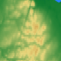 Nearby Forecast Locations - Norilsk - Map