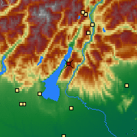 Nearby Forecast Locations - Malcesine - Map