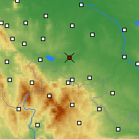 Nearby Forecast Locations - Nysa - Map