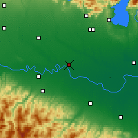 Nearby Forecast Locations - Cremona - Map