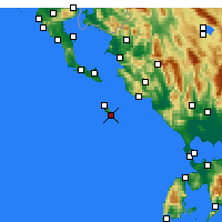 Nearby Forecast Locations - Gaios - Map