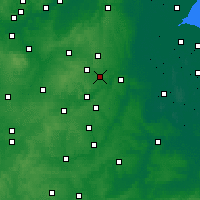 Nearby Forecast Locations - Rutland Water - Map