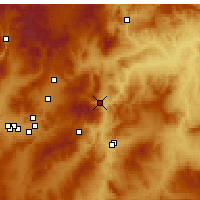 Nearby Forecast Locations - Kalecik - Map