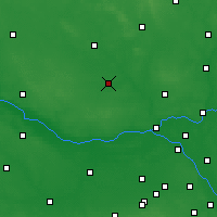 Nearby Forecast Locations - Płońsk - Map