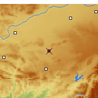 Nearby Forecast Locations - Valdepeñas - Map