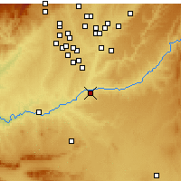 Nearby Forecast Locations - Aranjuez - Map