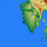 Nearby Forecast Locations - Rovinj - Map