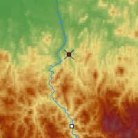 Nearby Forecast Locations - Gorno-Altaysk - Map