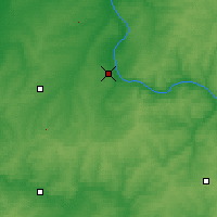 Nearby Forecast Locations - Yurga - Map