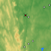 Nearby Forecast Locations - Nizhny Tagil - Map