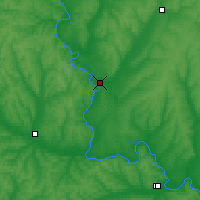 Nearby Forecast Locations - Pavlovsk - Map