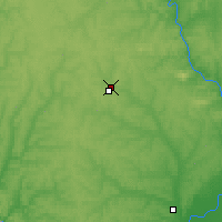 Nearby Forecast Locations - Shimanovsk - Map