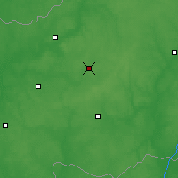 Nearby Forecast Locations - Unecha - Map