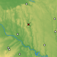 Nearby Forecast Locations - Berezhany - Map