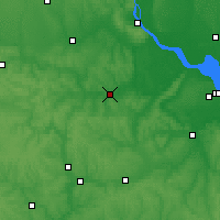 Nearby Forecast Locations - Korsun-Shevchenkivskyi - Map