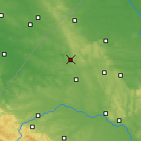 Nearby Forecast Locations - Novoiavorivsk - Map