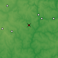 Nearby Forecast Locations - Talne - Map