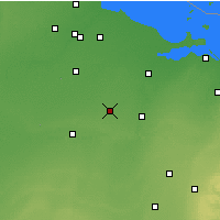 Nearby Forecast Locations - Fostoria - Map