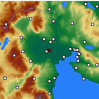 Nearby Forecast Locations - Platy - Map